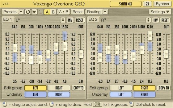 Voxengo Overtone GEQ