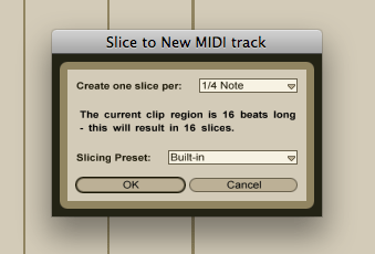 slice to new